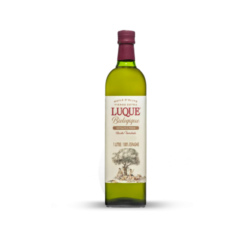 Bouteille Huile d'olive bio Luqué 1L