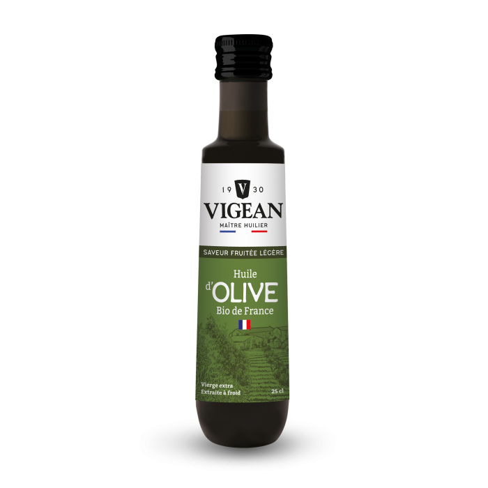 Bouteille Huile d'olive bio vierge extra France 25cl