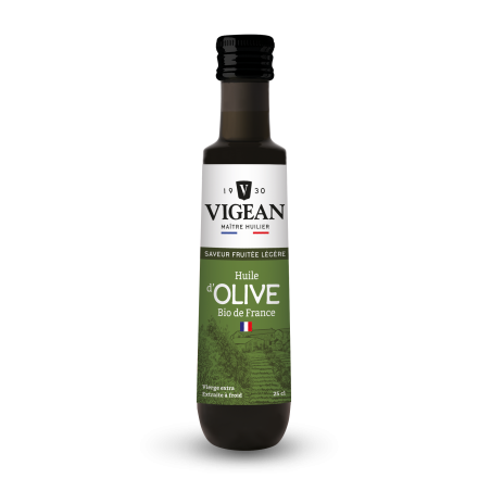 Bouteille Huile d'olive bio vierge extra France 25cl