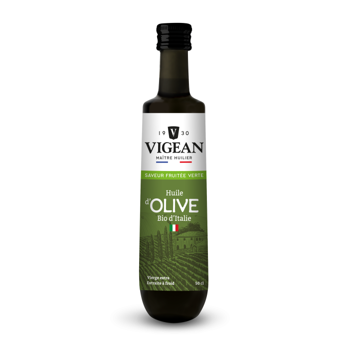 Huile d'olive bio vierge extra Italie