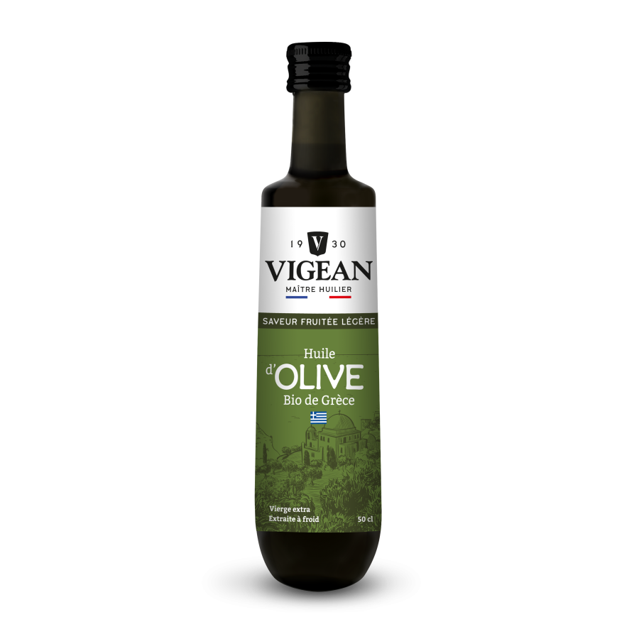 Bouteille Huile d'olive bio vierge extra Grèce 50cl