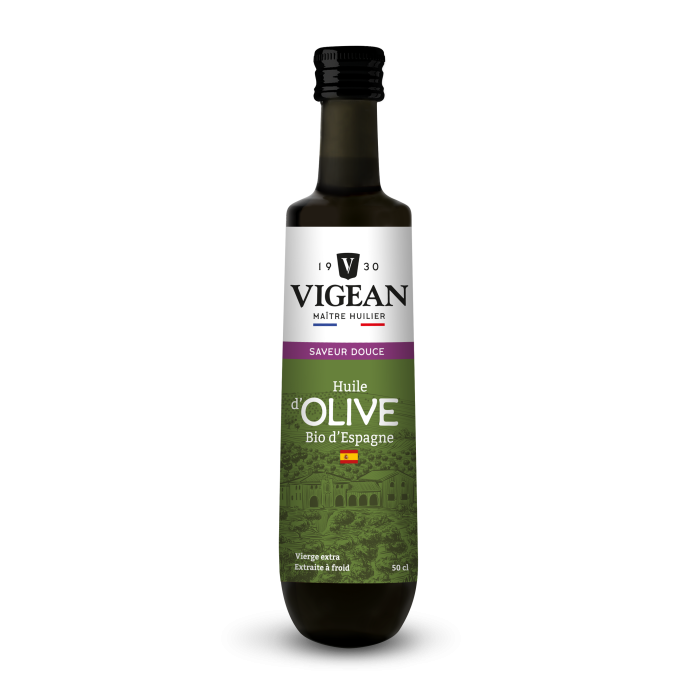 Huile d'olive bio vierge extra douce Espagne