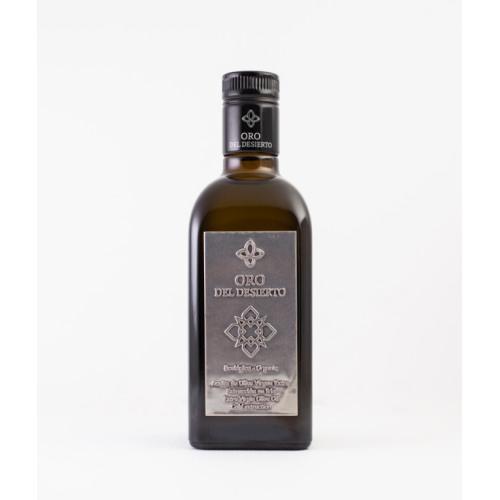 Bouteille Huile d'olive bio Oro del Desierto variétés Picual, Hojiblanca & Arbequina 50cl