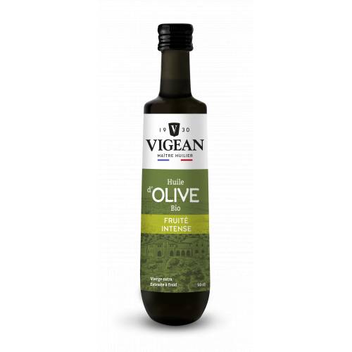 Bouteille Huile d'olive bio vierge extra fruitée Espagne 50cl
