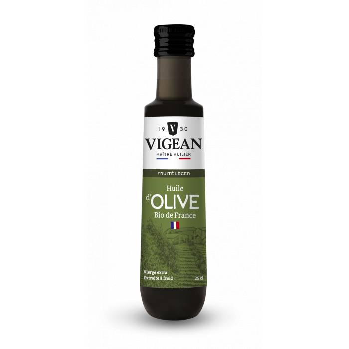 Bouteille Huile d'olive bio vierge extra France 25cl