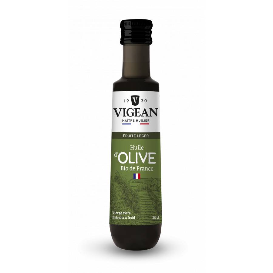 Bouteille Huile d'olive bio vierge extra France 25cl