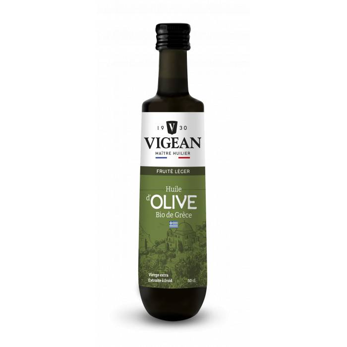 Bouteille Huile d'olive bio vierge extra Grèce 50cl