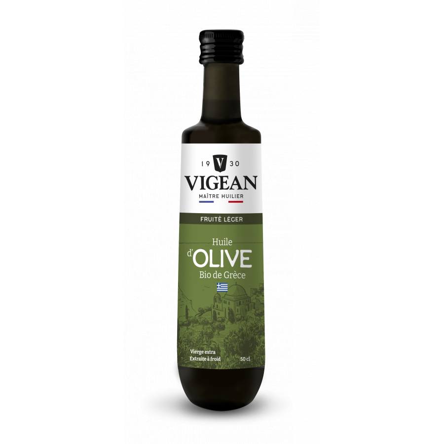 Bouteille Huile d'olive bio vierge extra Grèce 50cl