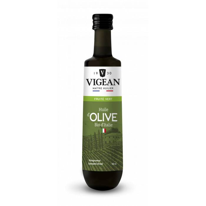 Bouteille Huile d'olive bio vierge extra Italie 50cl