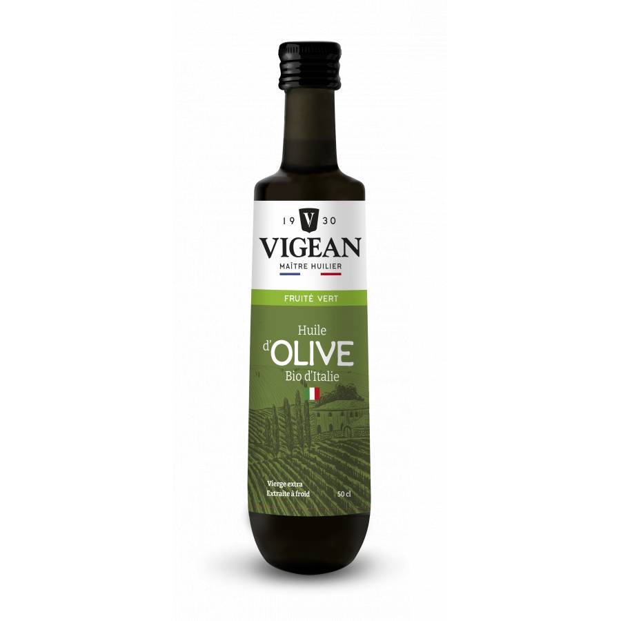 Bouteille Huile d'olive bio vierge extra Italie 50cl
