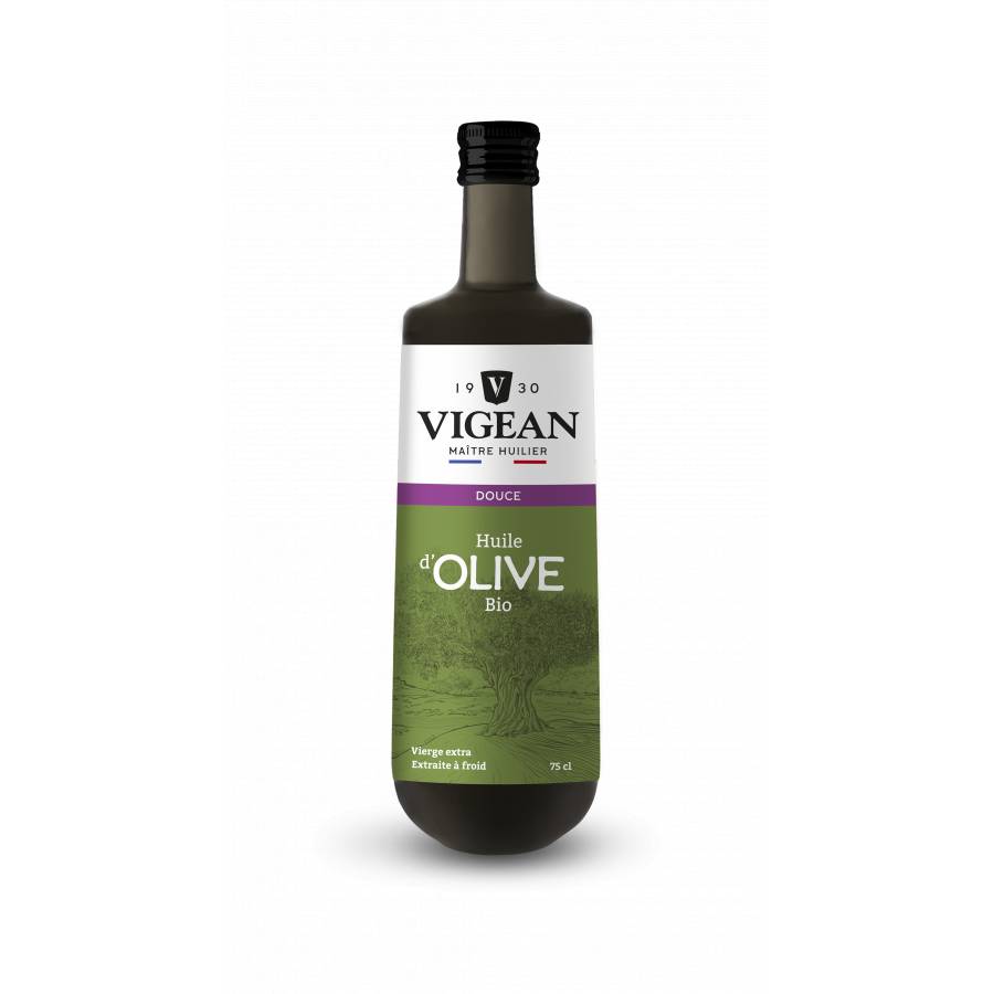 Bouteille Huile d'olive bio vierge extra Tunisie/Espagne 75cl