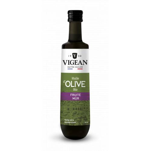 Bouteille Huile d'olive bio vierge extra douce Espagne 50cl
