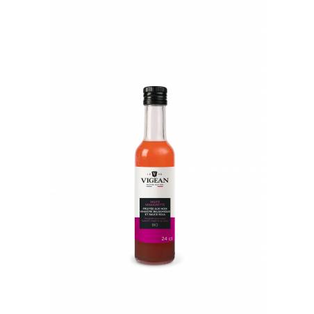 Sauce vinaigrette fruitée aux noix vinaigre balsamique et sauce soja 24cl