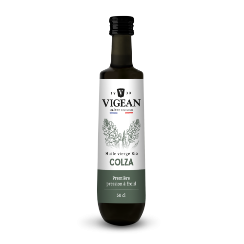 bouteille Huile de colza bio 50CL