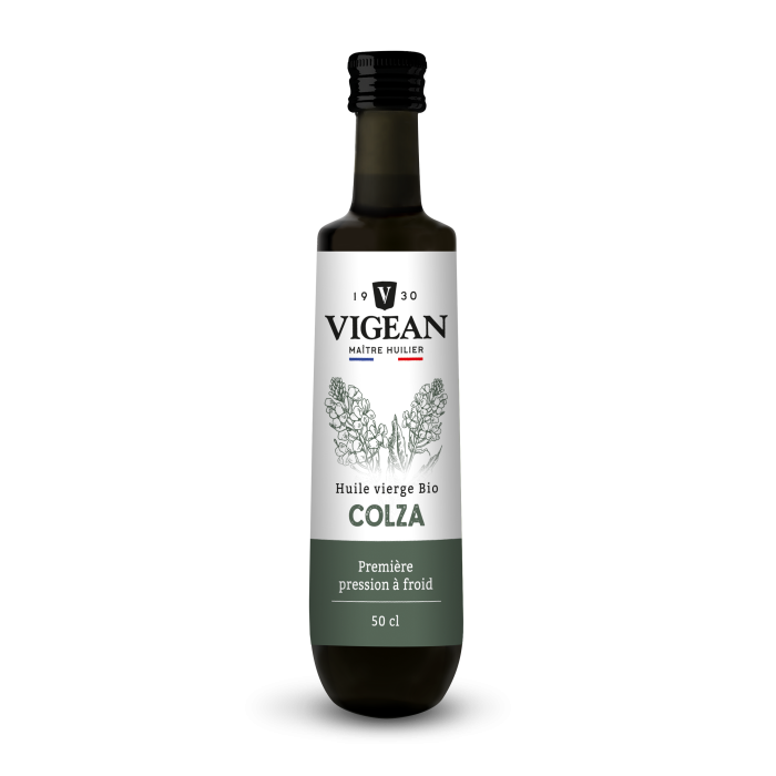bouteille Huile de colza bio 50CL