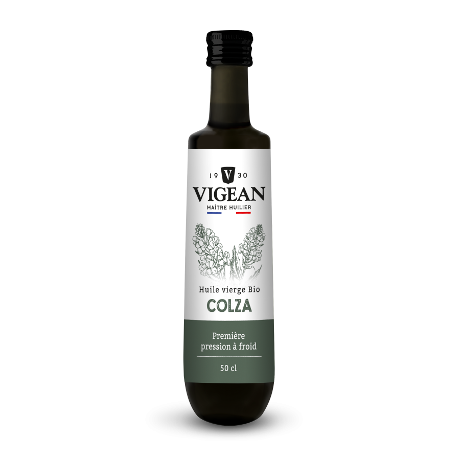 bouteille Huile de colza bio 50CL