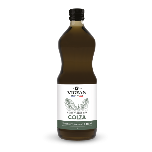 bouteille Huile de colza bio 1L