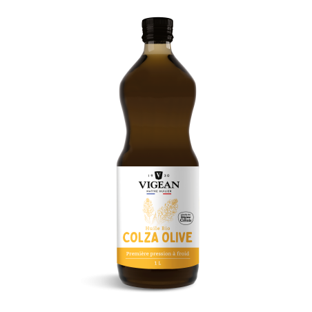 Bouteille Huile de colza - olive 1L