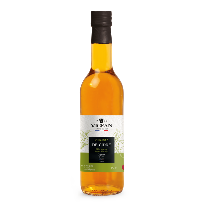 bouteille Vinaigre de cidre bio origine France 50cl
