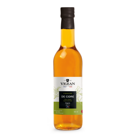 bouteille Vinaigre de cidre bio origine France 50cl