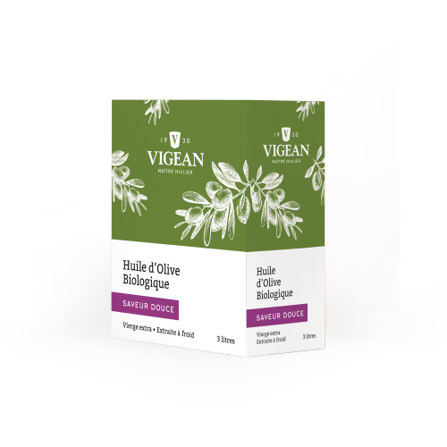 Bouteille Huile d'olive bio vierge extra Tunisie/Espagne 3L