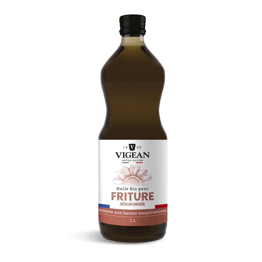 Bouteille Huile friture bio 1L