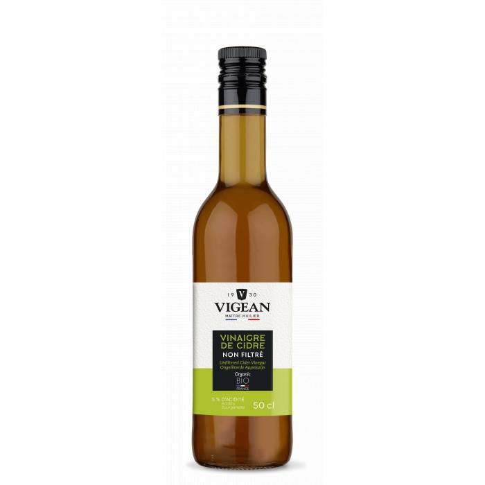 Vinaigre de cidre bio non-filtré 50cl