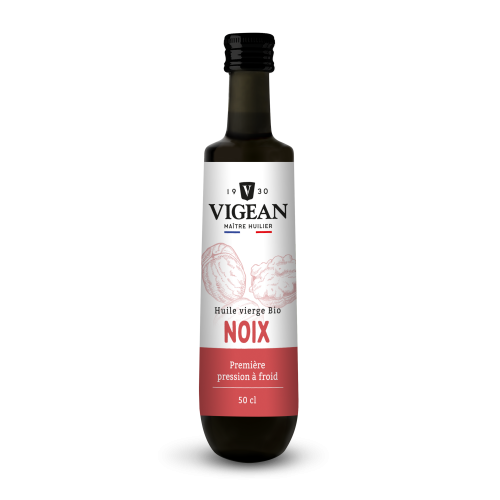 Bouteille Huile de noix vierge bio 50cl