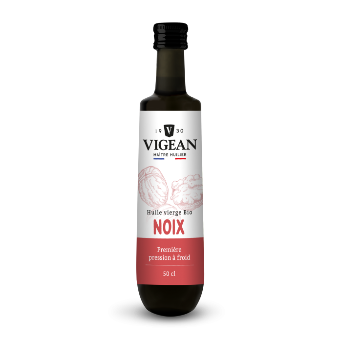 Bouteille Huile de noix vierge bio 50cl