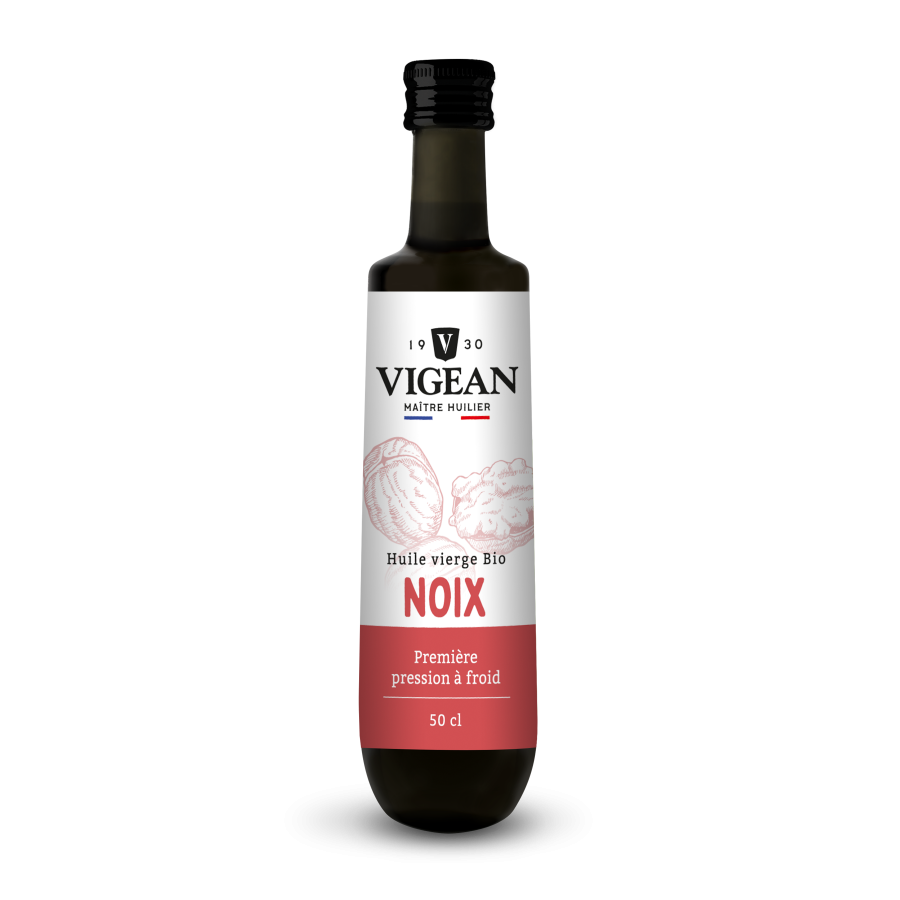 Bouteille Huile de noix vierge bio 50cl