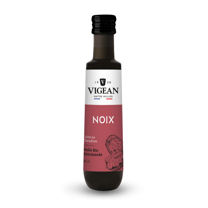 Bouteille d'Huile de noix bio gourmande 25cl