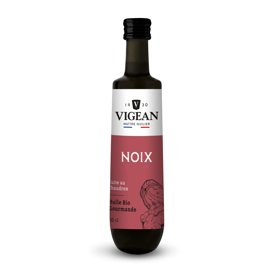 Bouteille d'Huile de noix bio gourmande 50cl