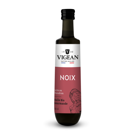 Bouteille d'Huile de noix bio gourmande 50cl