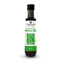 Huile infusée au basilic bio 25cl