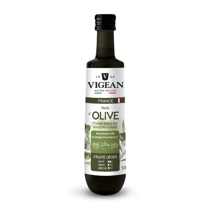 Huile d'olive bio vierge extra France 50cl