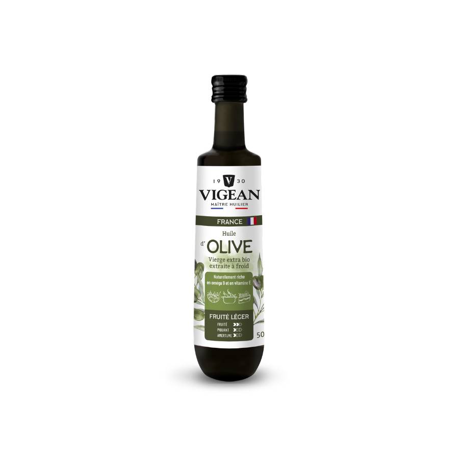 Huile d'olive bio vierge extra France 50cl