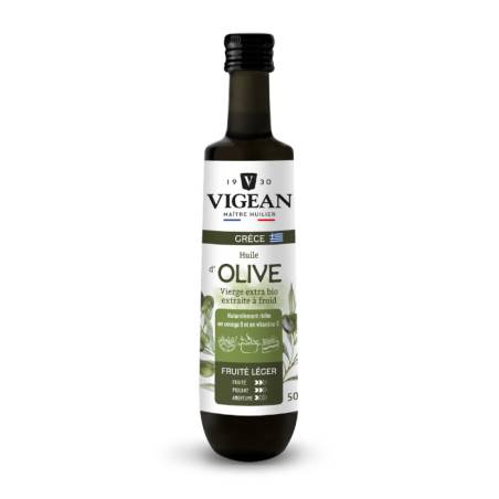 Huile d'olive bio vierge extra Grèce 50cl