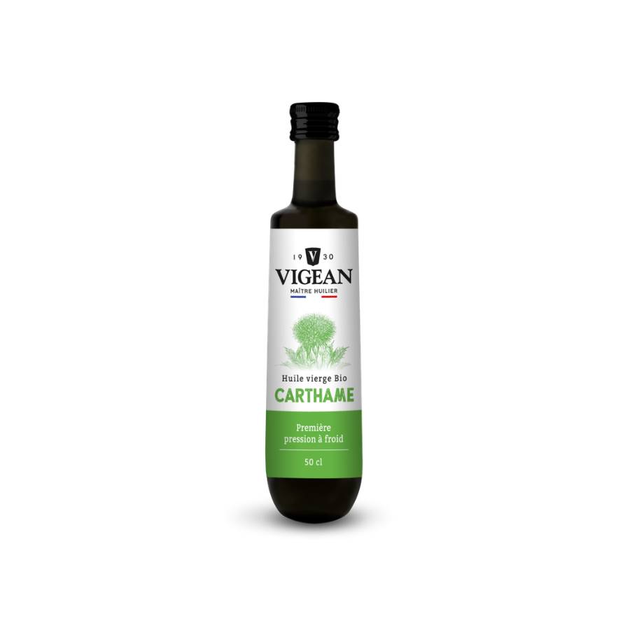 Huile de carthame bio 50cl