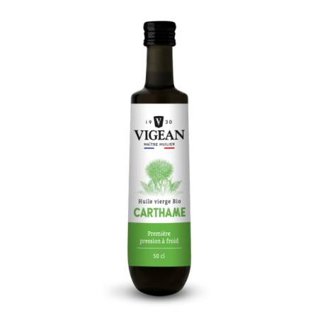 Huile de carthame bio 50cl