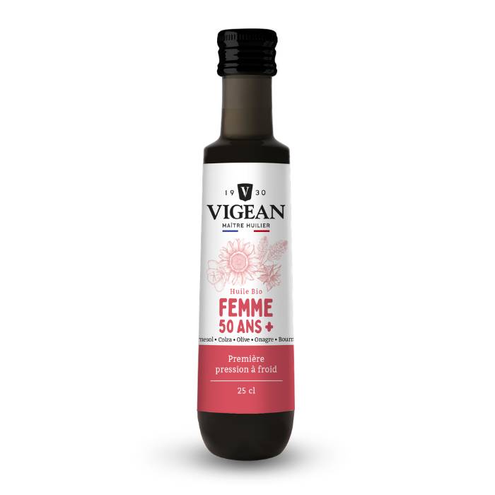 Huile Essence de vie Femme 50 ans et plus 25cl