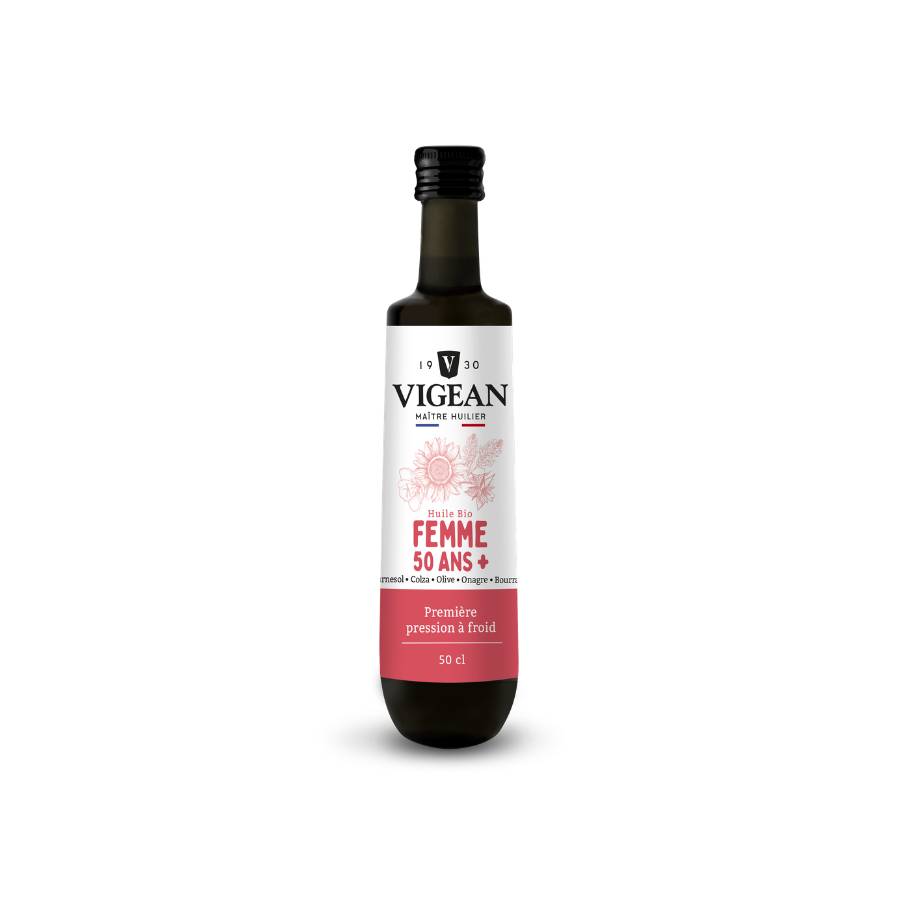 Huile Essence de vie Femme 50 ans et plus 50cl