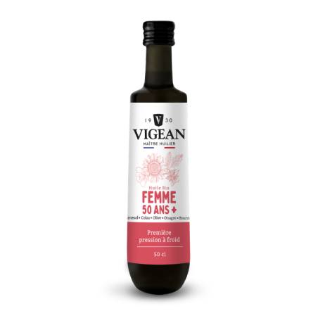 Huile Essence de vie Femme 50 ans et plus 50cl