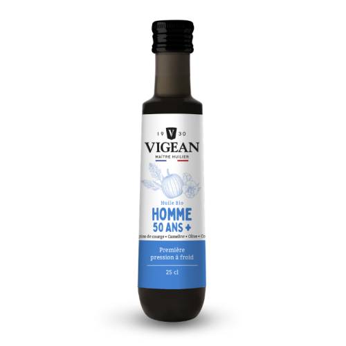 Huile Essence de vie Homme 50 ans et plus 25cl