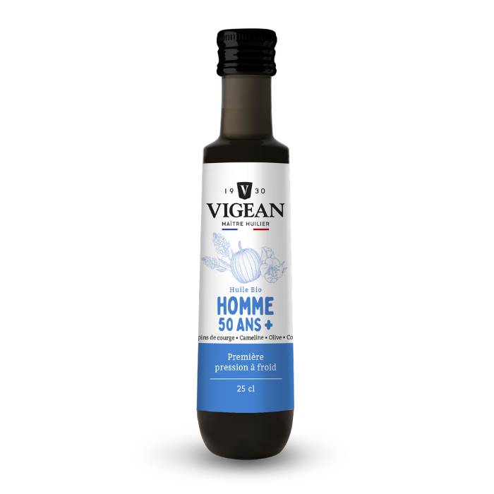 Huile Essence de vie Homme 50 ans et plus 25cl