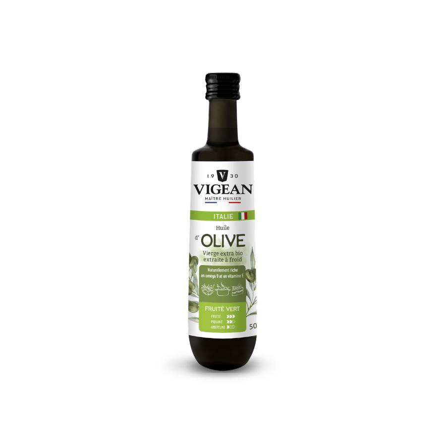 Bouteille Huile d'olive bio vierge extra Italie 50cl