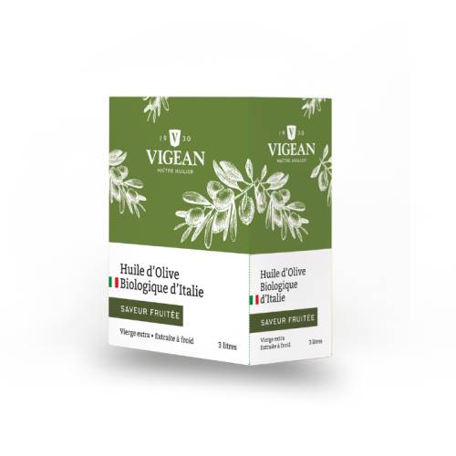 Bib Huile d'olive bio vierge extra Italie 3L