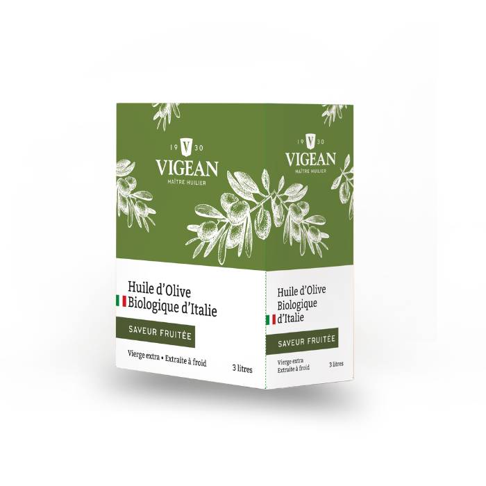 Bib Huile d'olive bio vierge extra Italie 3L