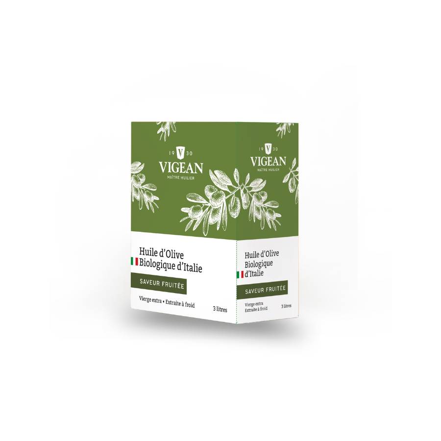 Bib Huile d'olive bio vierge extra Italie 3L