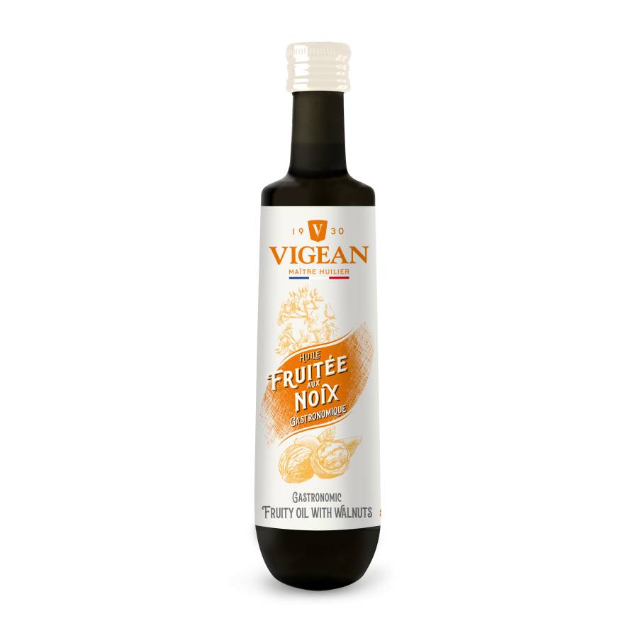 Huile fruitée aux noix gastronomique 50cl