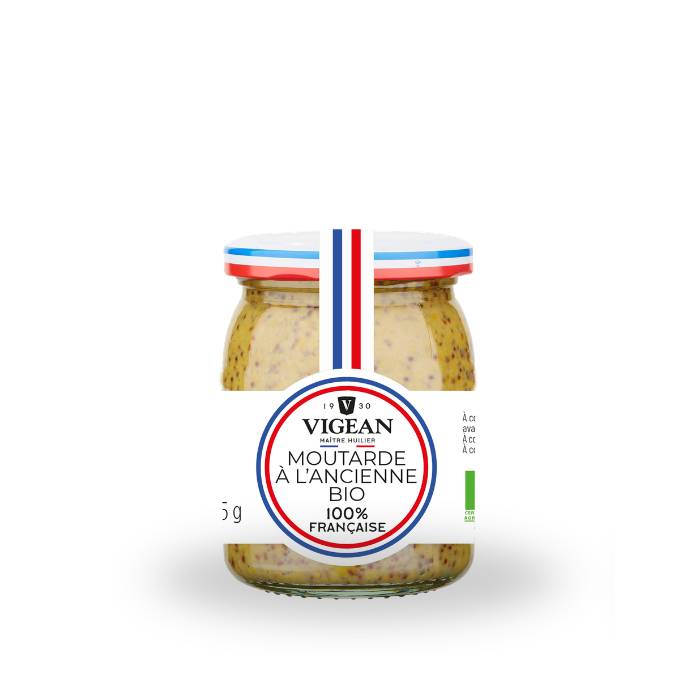 Moutarde Ancienne 100% France 205g
